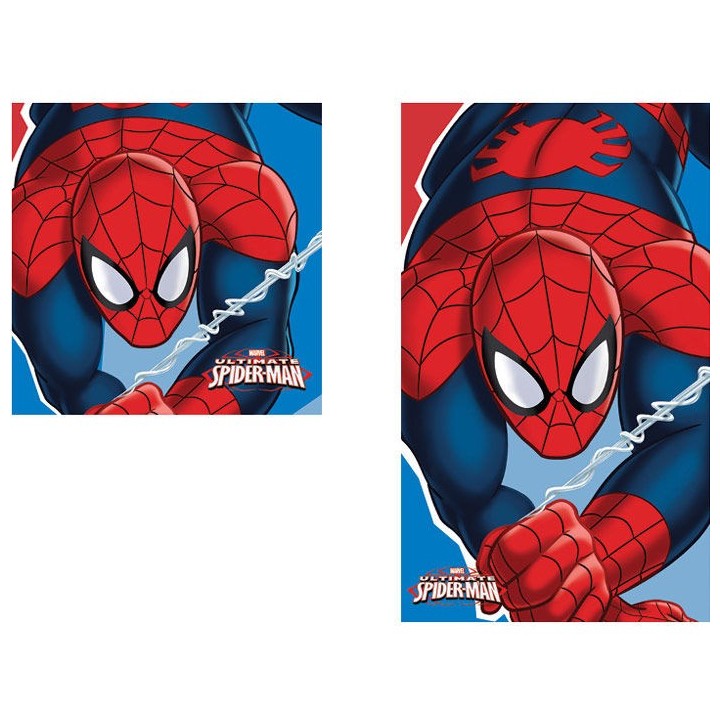 SET DE DEUX ESSUIES-MAINS SPIDERMAN
