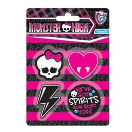 Set de 4 Gommes Monster High