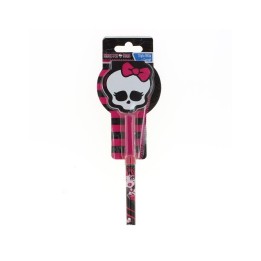 Stylo à bille Monster High  avec bloc Note Tête de Mort