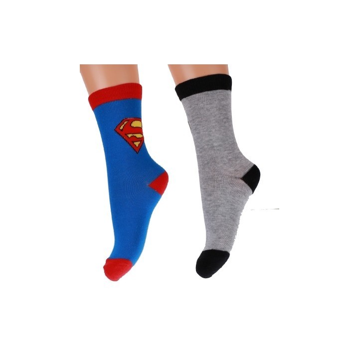 Lot De 3 Paires De Chaussettes Superman et Batman