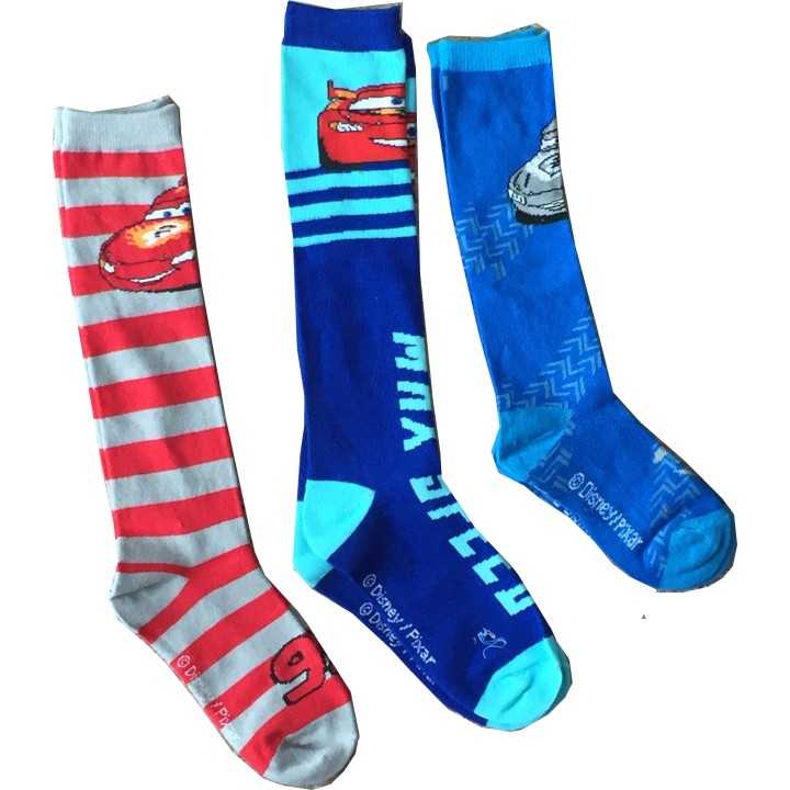 Lot de 3 Paires de Chaussettes  Long Cars
