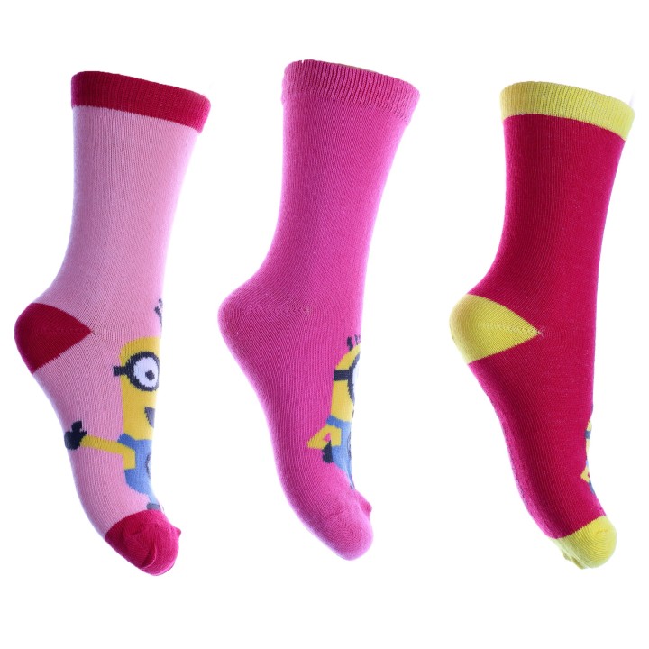 Lot De 4 Paires De Chaussettes Minions