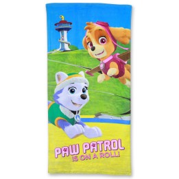 Serviette de Plage Pat Patrouille Fille
