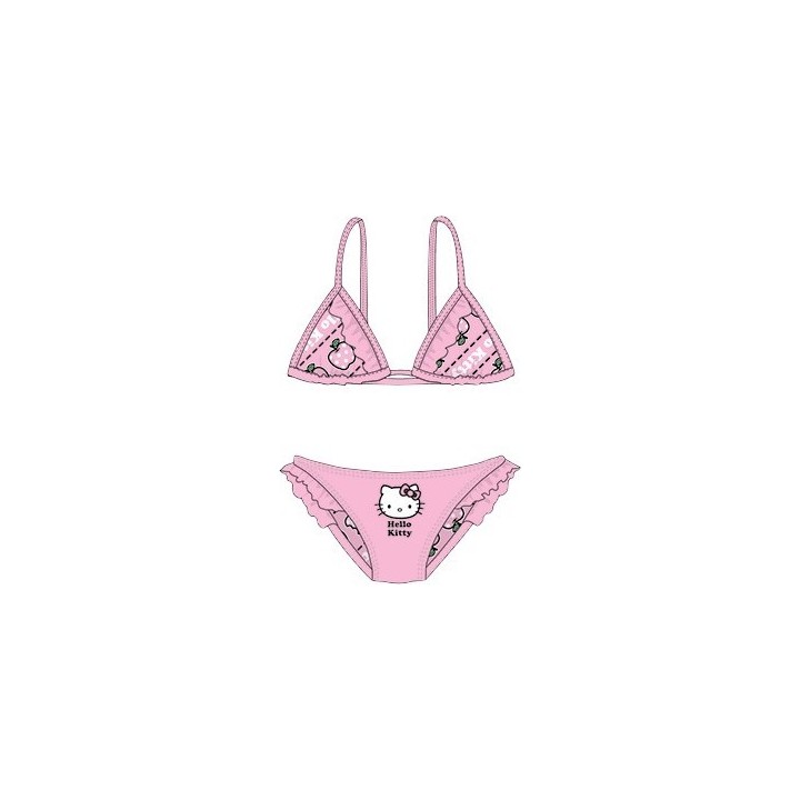 Maillot de Bain 2 Pièces Hello Kitty
