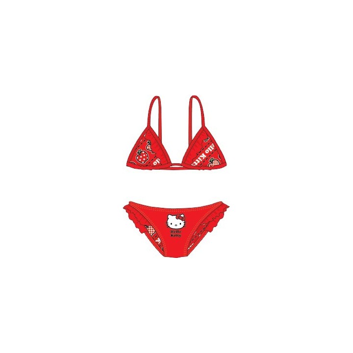 Maillot de Bain 2 Pièces Hello Kitty