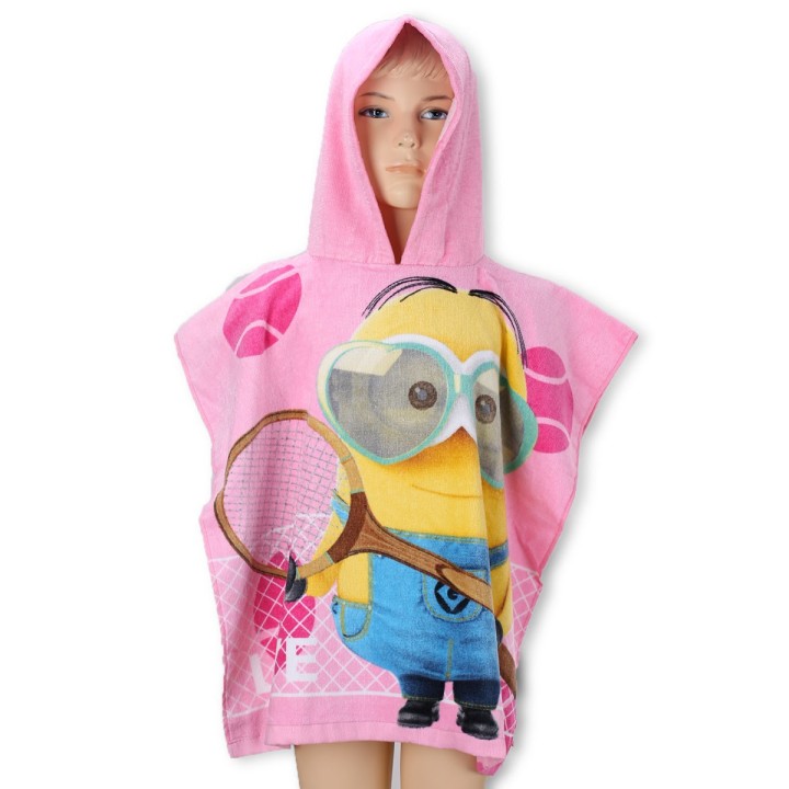 Poncho de bain  Minions Fille - coton