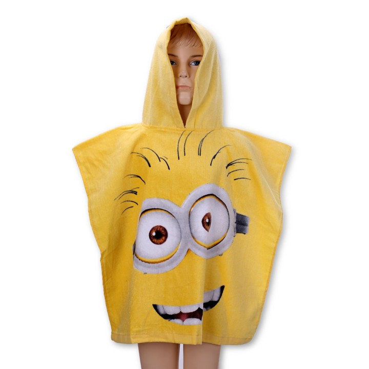 Poncho de bain  Minions  - coton