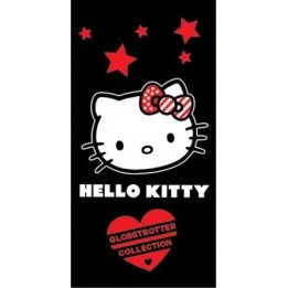 Serviette de Plage Coeur Hello Kitty