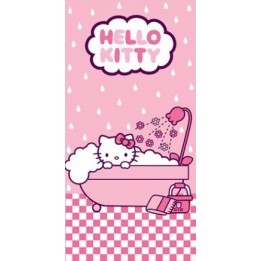 Serviette de Plage Bain Hello Kitty