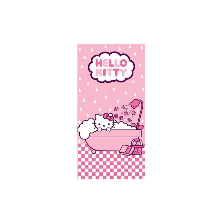Serviette de Plage Bain Hello Kitty
