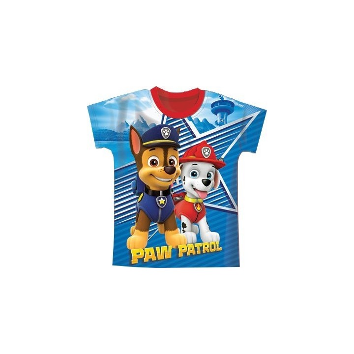 Tee-Shirt Manches Courtes Paw patrol - Pat patrouille