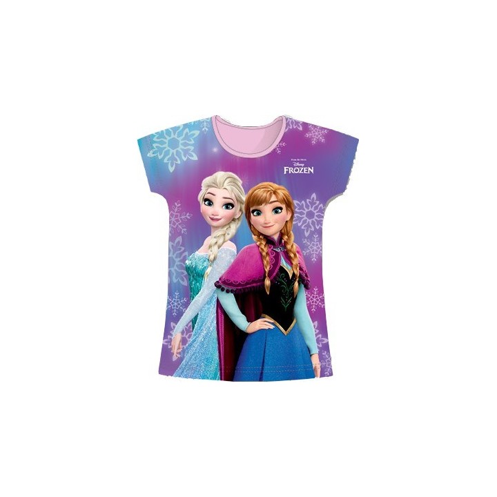Tee-Shirt Manches Courtes La Reine des Neiges