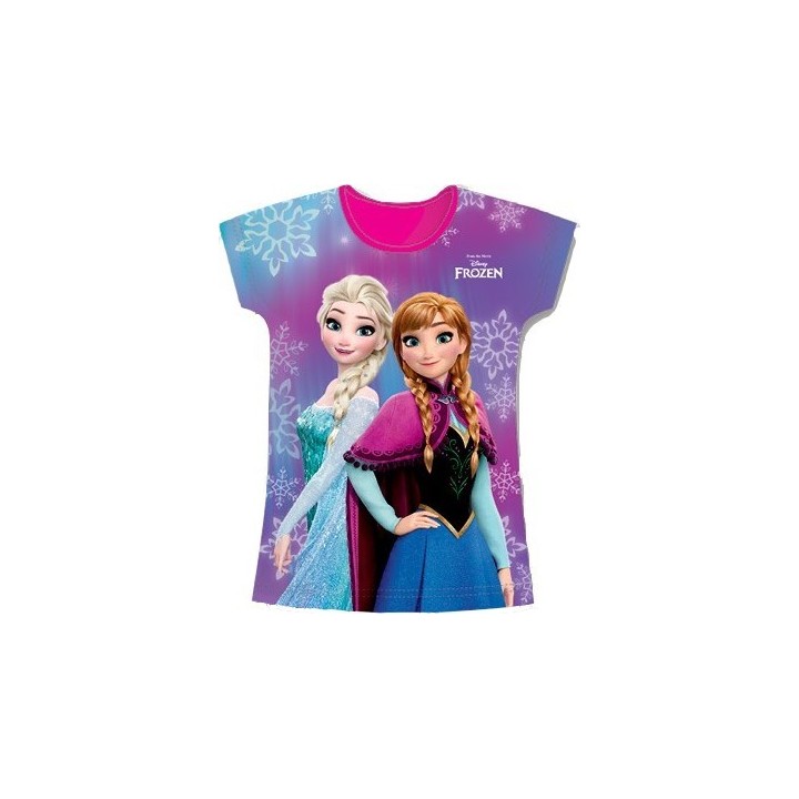 Tee-Shirt Manches Courtes La Reine des Neiges