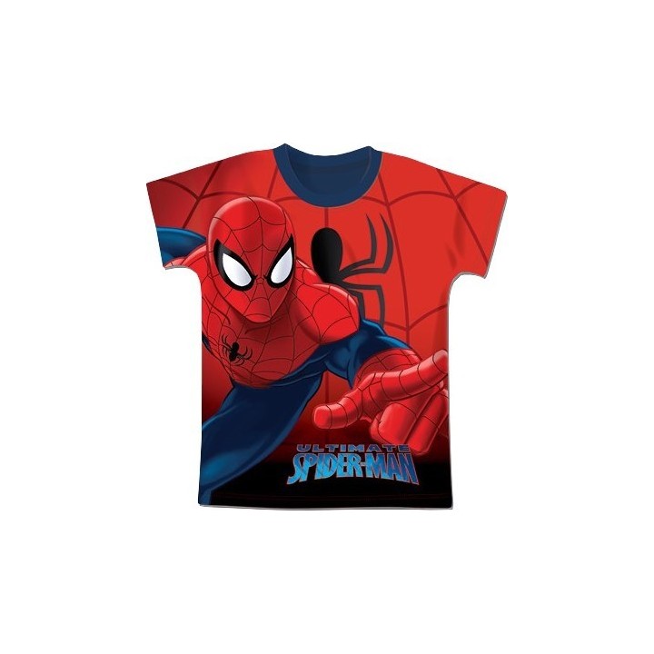 T-shirt Manches Courtes Spiderman