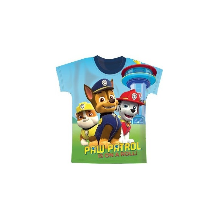 Tee-Shirt Manches Courtes Paw patrol - Pat patrouille