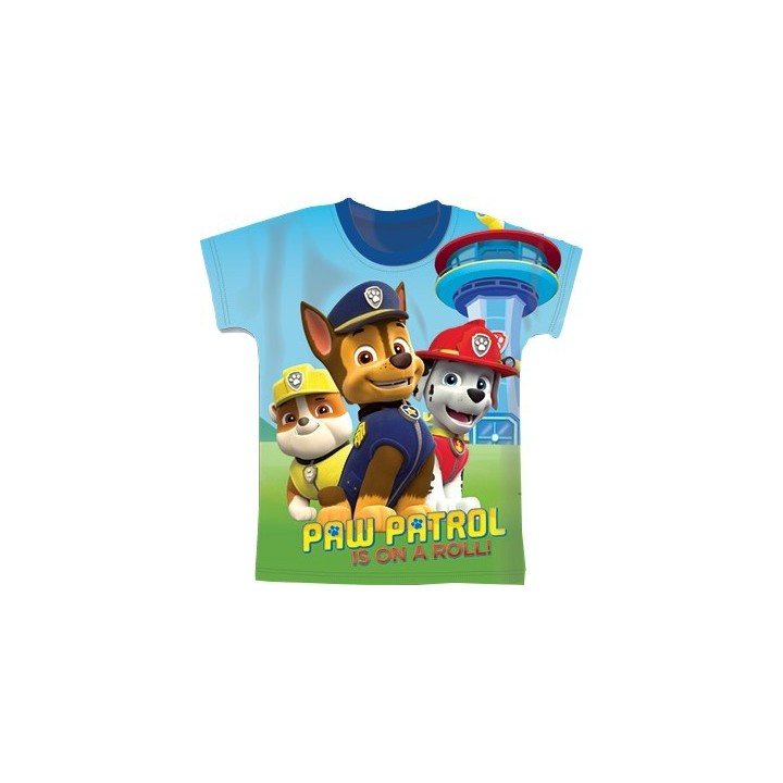 Tee-Shirt Manches Courtes Paw patrol - Pat patrouille