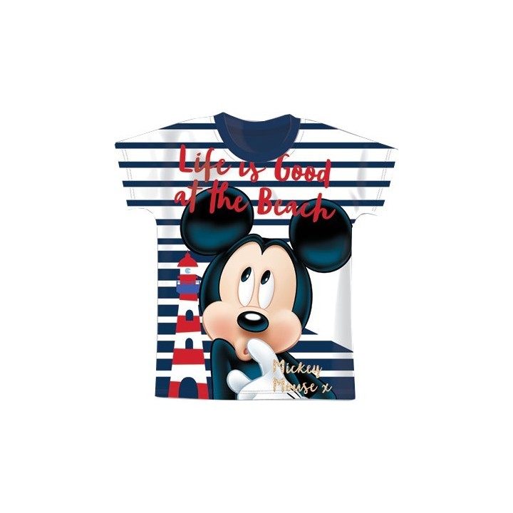 T-shirt Manches Courtes Mickey Disney