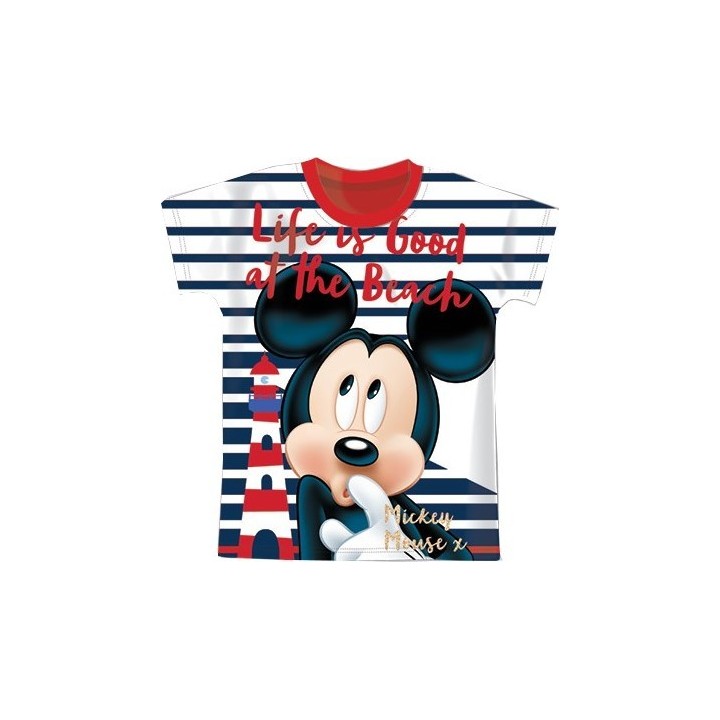 T-shirt Manches Courtes Mickey Disney