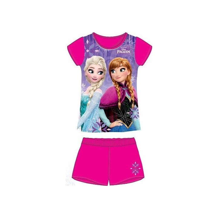 Ensemble Tee-Shirt Short La Reine des Neiges