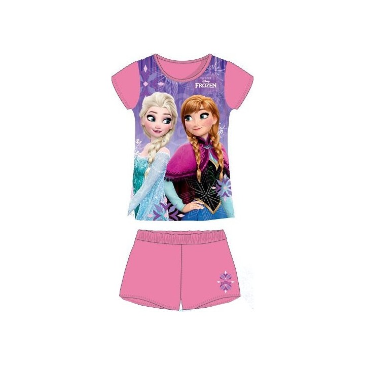 Ensemble Tee-Shirt Short La Reine des Neiges