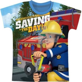 Tee-shirt Manches Courtes Sam Le pompier