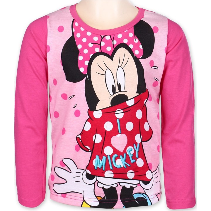 T-Shirt Minne Disney Manches Longues
