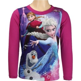 T-Shirt La Reine Des Neiges  Manches Longues 