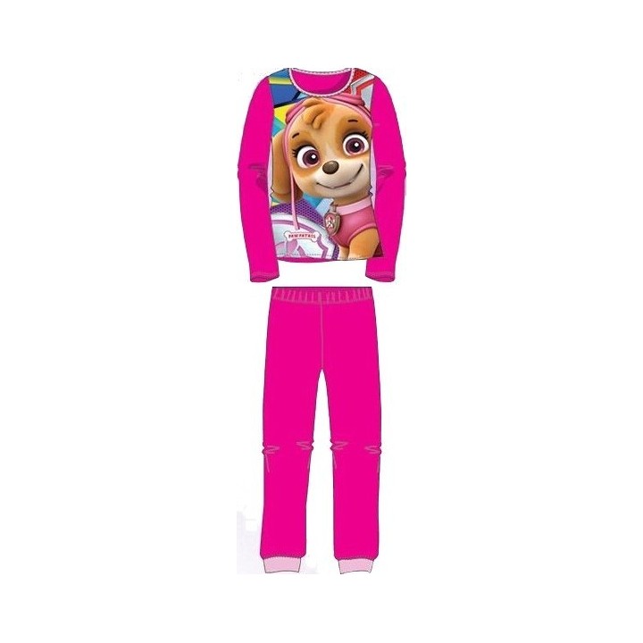 pyjama-polaire-long-paw-patrol-fille