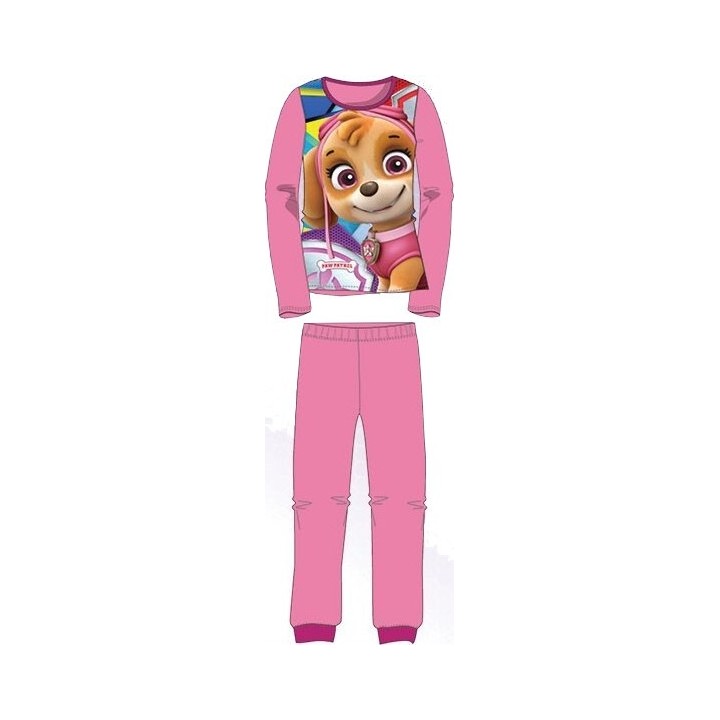 pyjama-polaire-long-paw-patrol-fille
