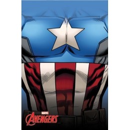 Plaid Polaire Captain America