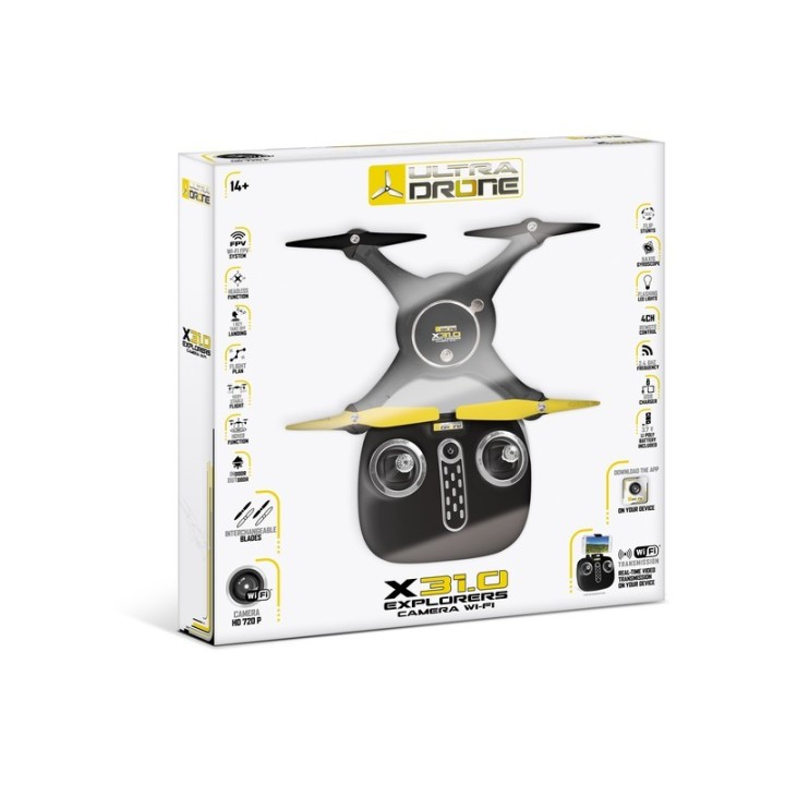 MONDO Motors - Ultra Drone x31.0 avec Caméra et WIFI