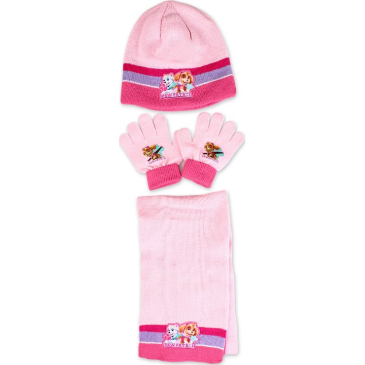 Ensemble de Bonnet Gants Echarpe Paw Patrol