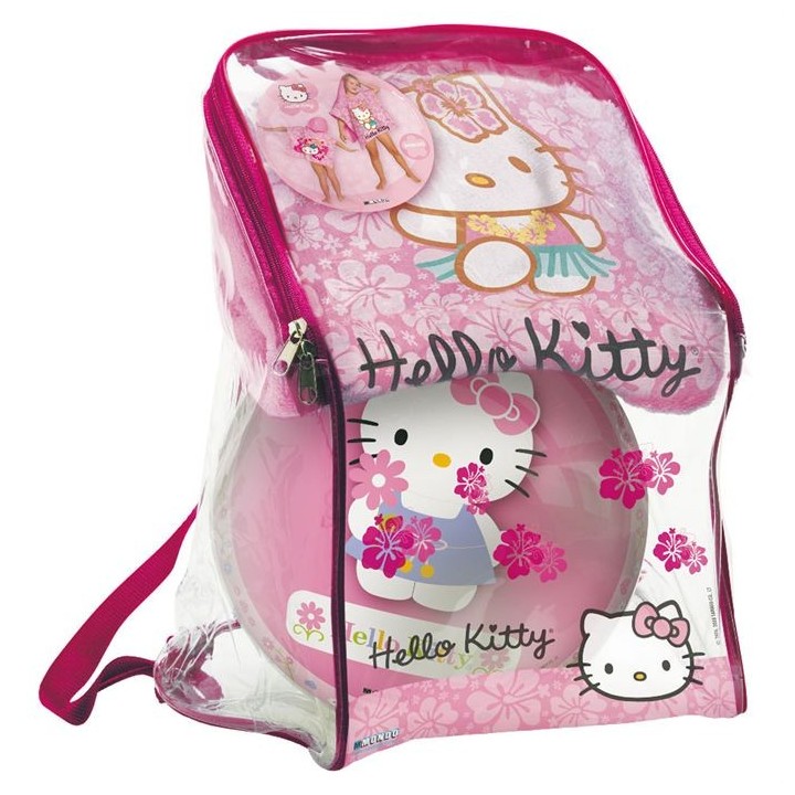 Poncho et Ballon Hello Kitty