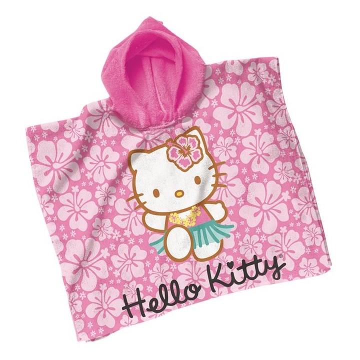 Poncho et Ballon Hello Kitty