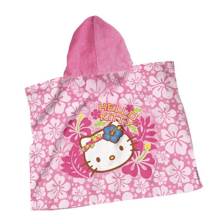Poncho et Ballon Hello Kitty