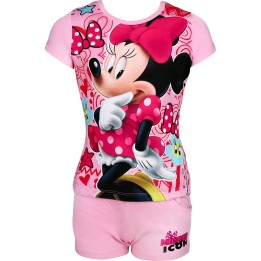 Pyjama Ensemble Tee-shirt Short minnie disney