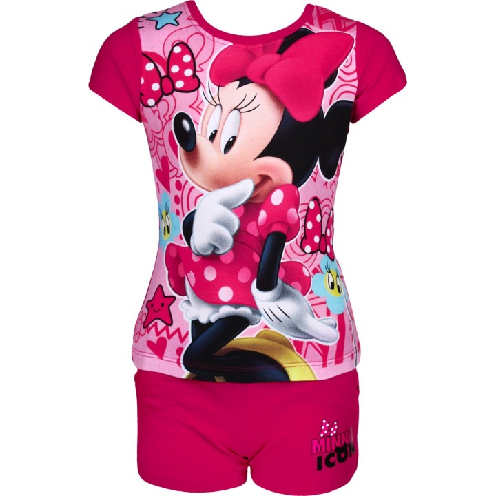 Pyjama Ensemble Tee-shirt Short minnie disney