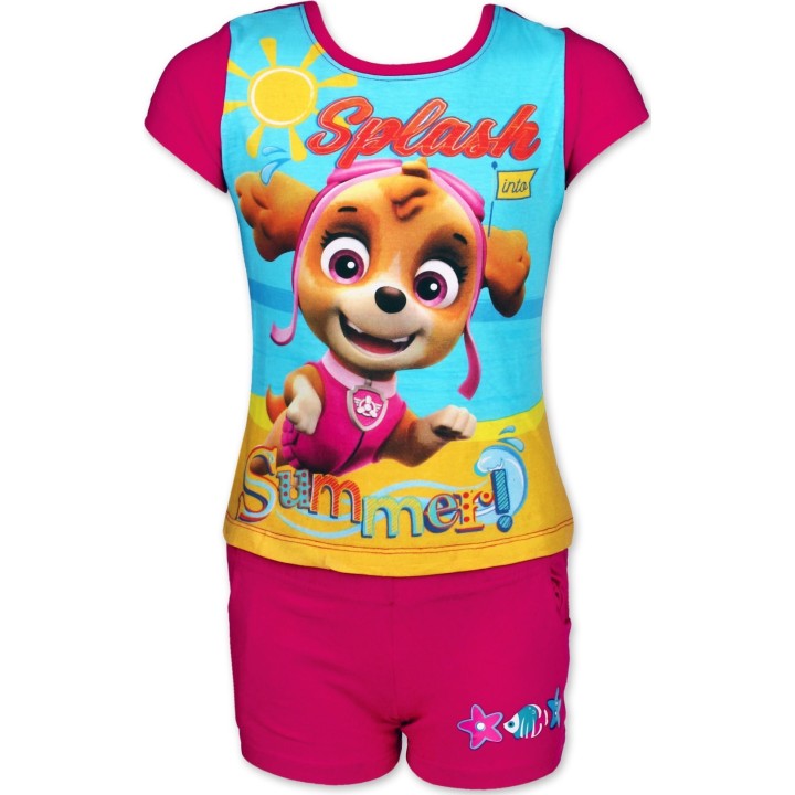 Ensemble Tee-Shirt Short Paw Patrol