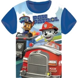 Tee shirt manches courtes  paw patrol garcon