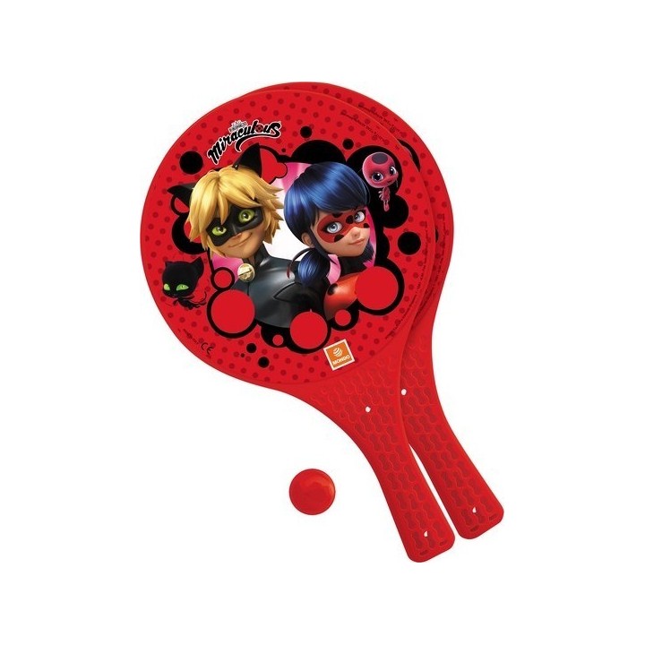 Raquettes et balle  miraculous
