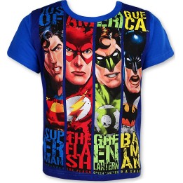 Tee-shirt Manches Courtes la ligue des justiciers