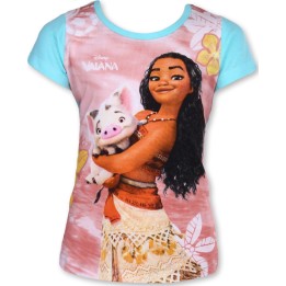 Tee shirt manches court Vaiana disney
