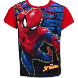 Tee-shirt Manches Courtes Spiderman