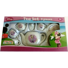 Service a thé 9 pièces  minnie disney en porcelaine