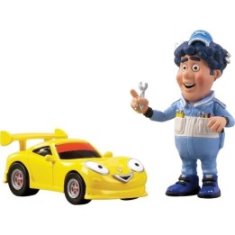 Roary la voiture de course felgi Diecast avec chris Figure