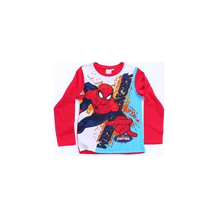 Tee-Shirt Manches Longues Spiderman