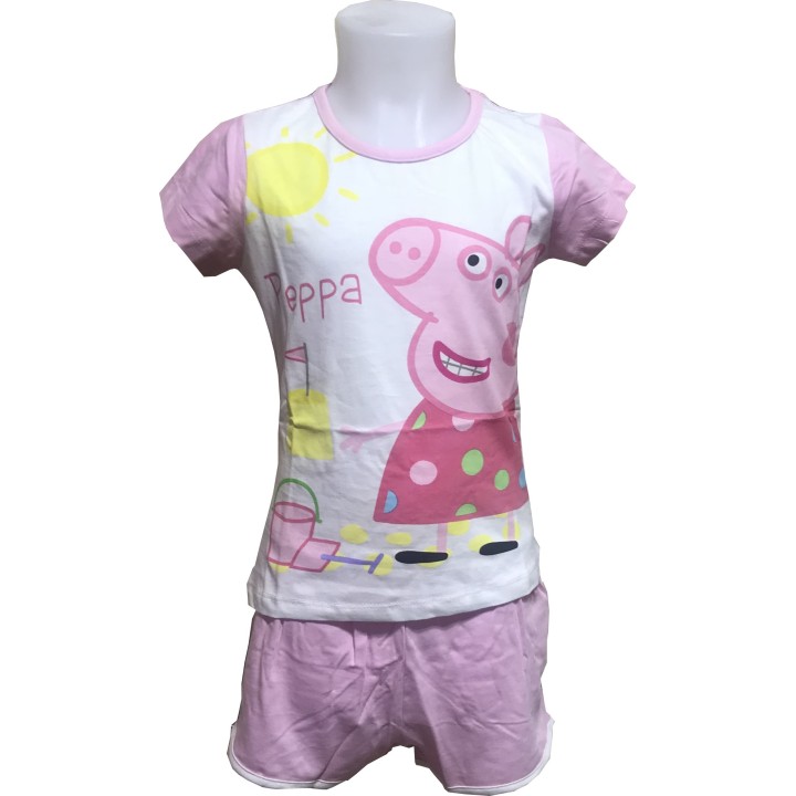 Pyjama Court Peppa Pig Fille