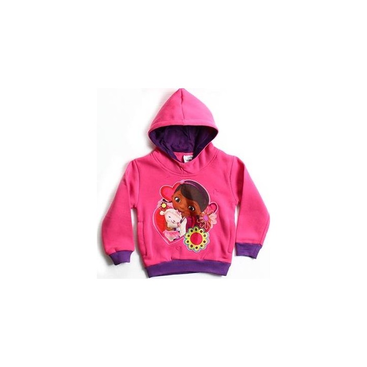 Sweat Doc mc stuffins disney à capuche avec poches