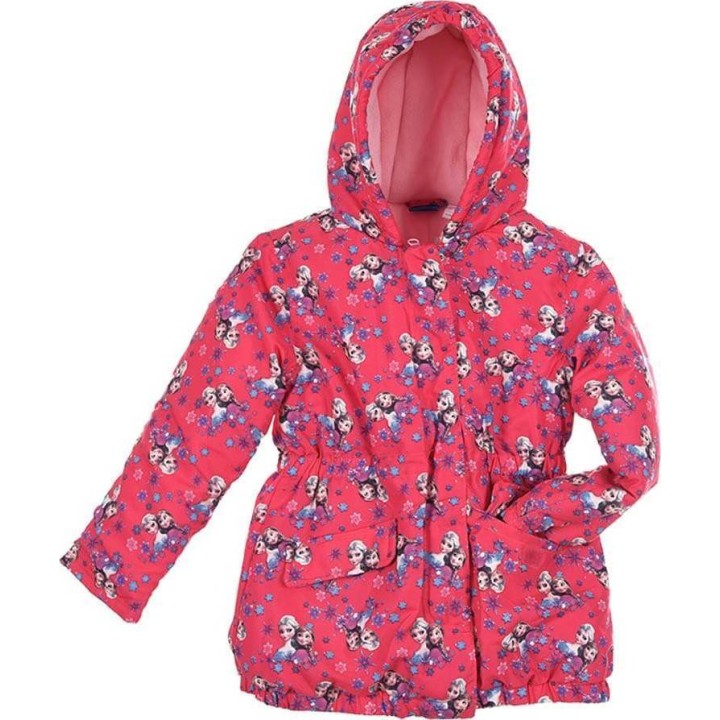 Doudoune avec Capuche Pour Fille La reine des neiges