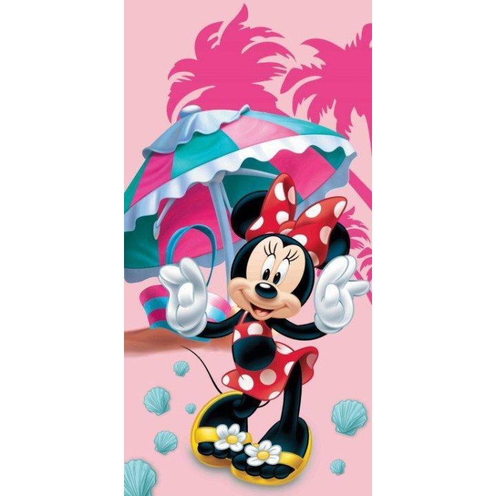 Serviette de Plage Minnie  en microfibre